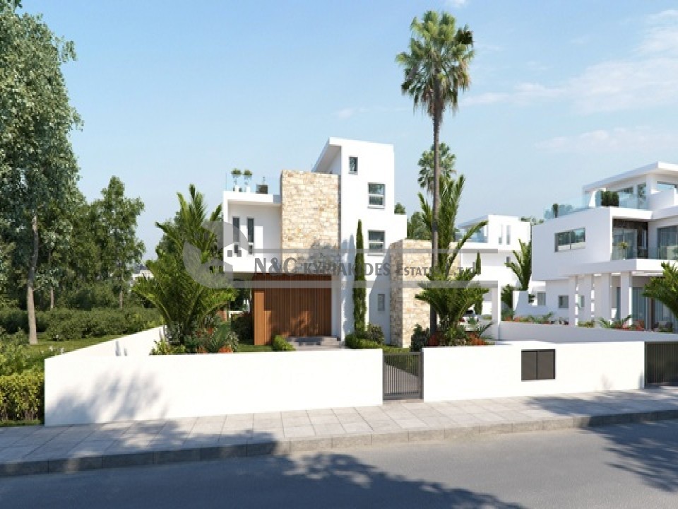 Four-bedroom detached luxury residences for sale just 500m from the beach.