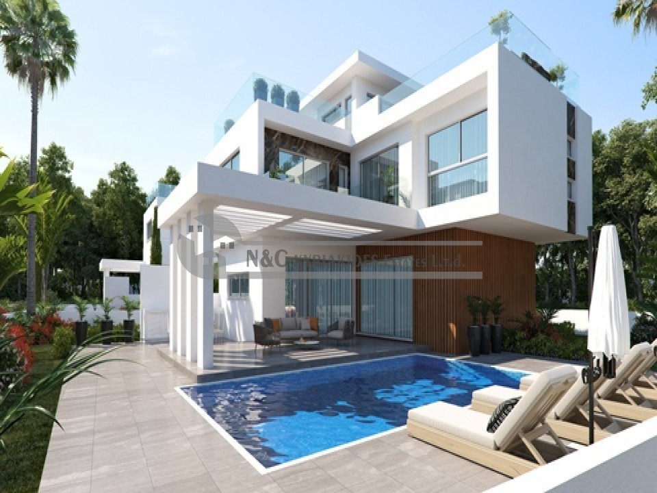 Four-bedroom detached luxury residences for sale just 500m from the beach.