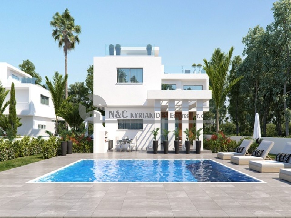 Four-bedroom detached luxury residences for sale just 500m from the beach.
