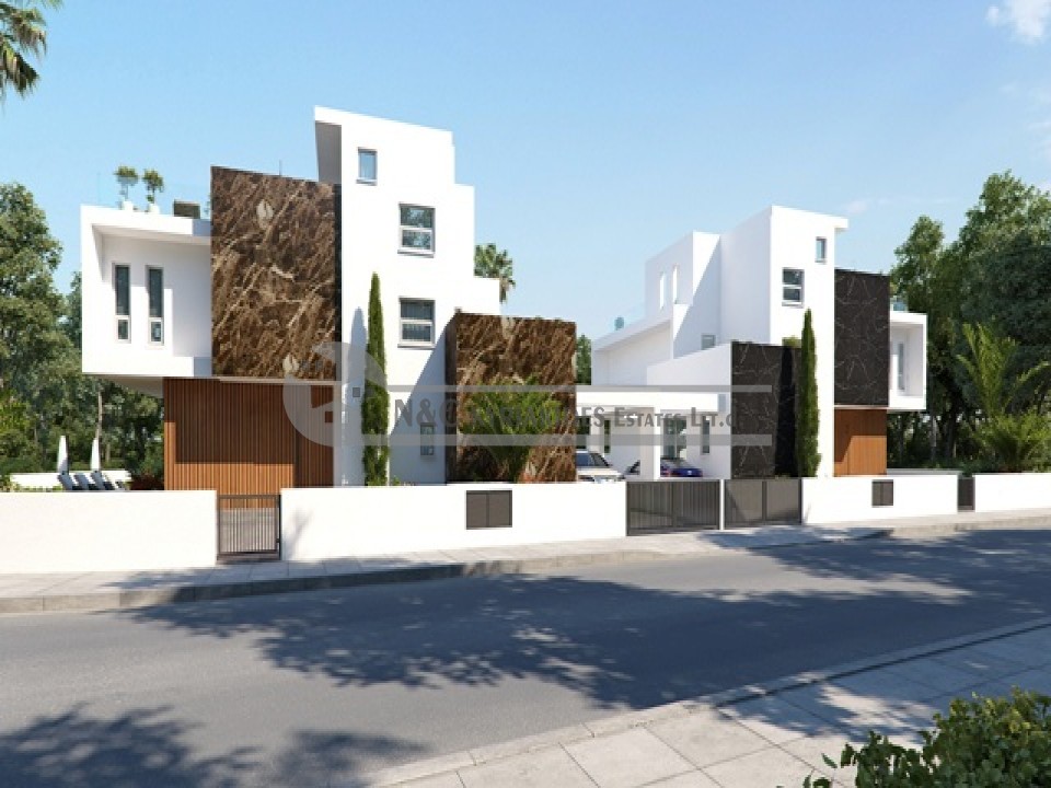 Four-bedroom detached luxury residences for sale just 500m from the beach.