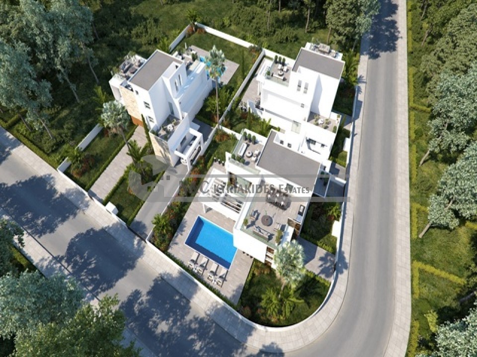 Four-bedroom detached luxury residences for sale just 500m from the beach.
