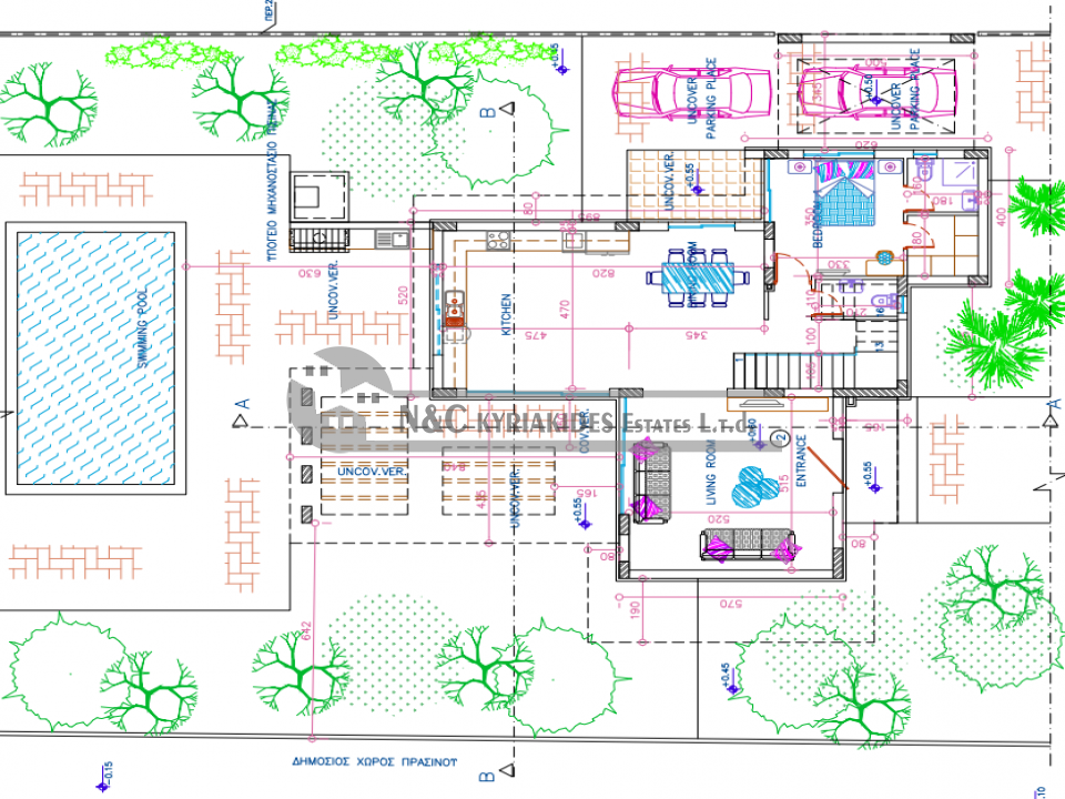 Four-bedroom detached luxury residences for sale just 500m from the beach.